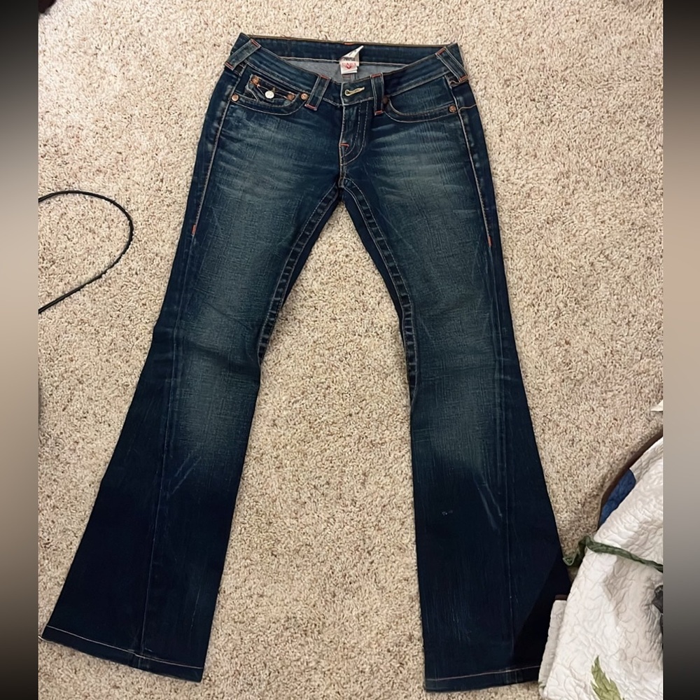 Women's True Religion Size 26 Blue Jeans